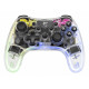 White Shark LEGION Transparente Bluetooth/USB Gamepad Analógico/Digital Android, PC